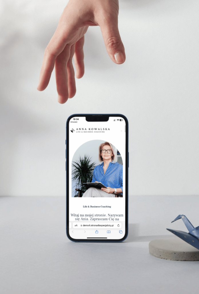 Coach strona internetowa Cennik Webkraft